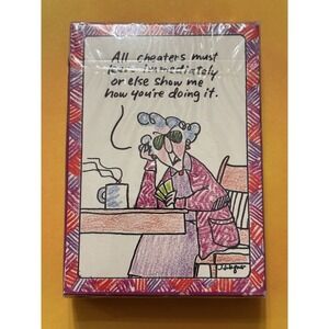 New Sealed Poker Size Playing Cards From Shoebox Greetings Grumpy Maxine Retro